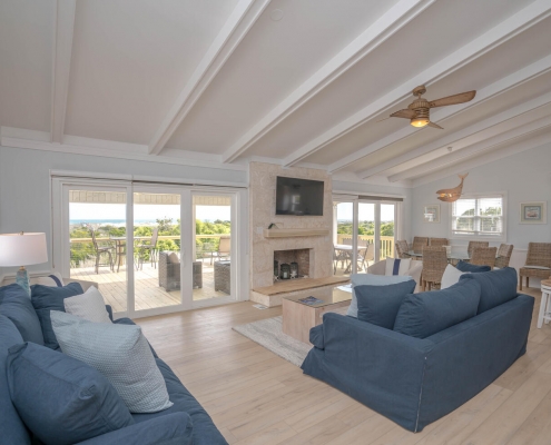 Open Living Area with Ocean View